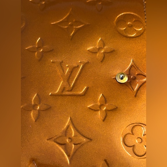 Louis Vuitton Vernis BRONZE agenda pm EUC with COA - Picture 6 of 14